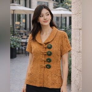 017 Anthropologie Leifsdottir Wool Blend Medium